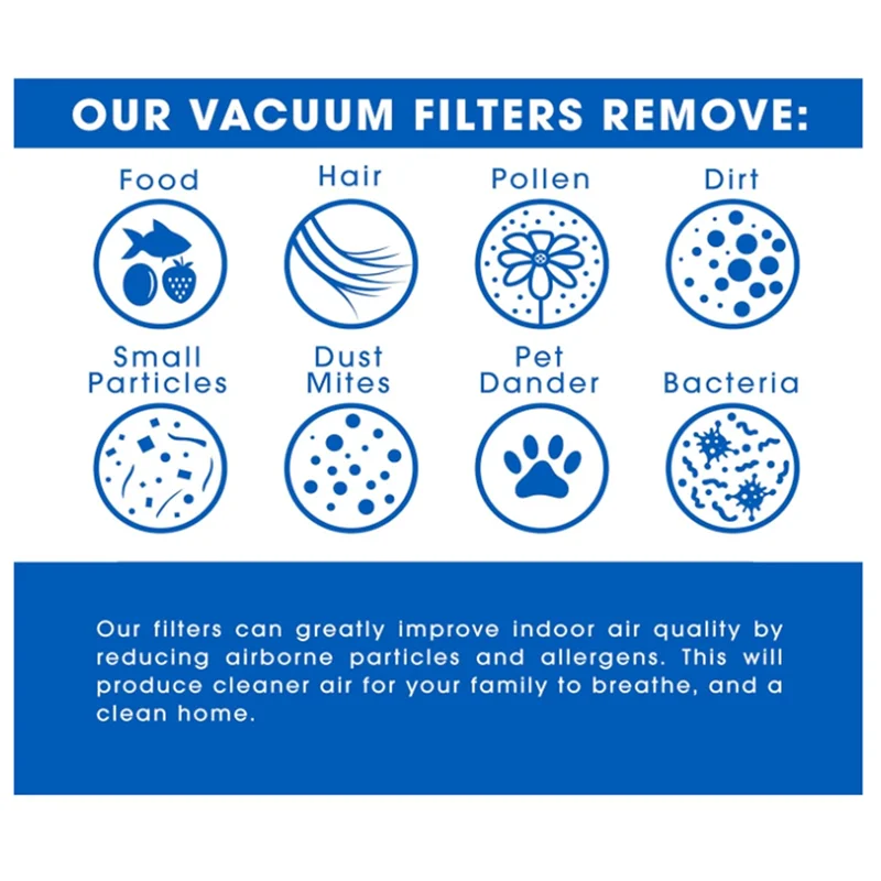 AEE2-10PCS Filter Set For Shark LZ600 LZ601 LZ602 Vacuum Cleaner Accessories Replacement Front And Rear Filter Cotton
AEE2-10PCS Filter Set For Shark LZ600 LZ601 LZ602 Vacuum Cleaner Accessories Replacement Front And Rear Filter Cotton