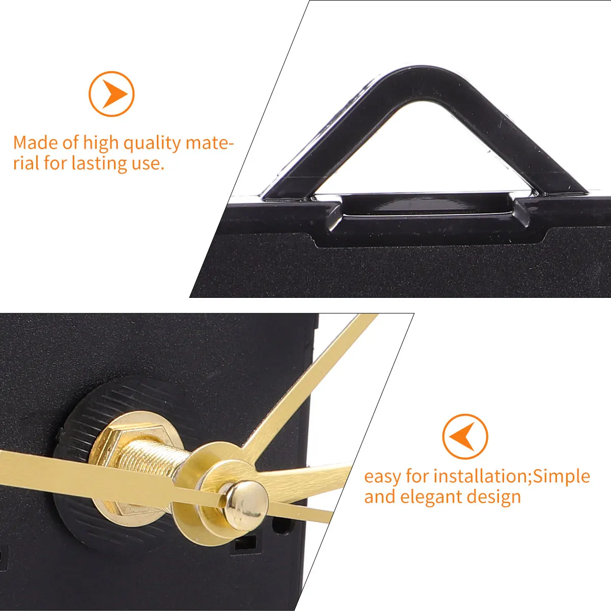 Silent Quartz Movement DIY Wall Clock Kit Home Decor Replacement Supplies Precise Timekeeping Durable Material Fits
Silent Quartz Movement DIY Wall Clock Kit Home Decor Replacement Supplies Precise Timekeeping Durable Material Fits