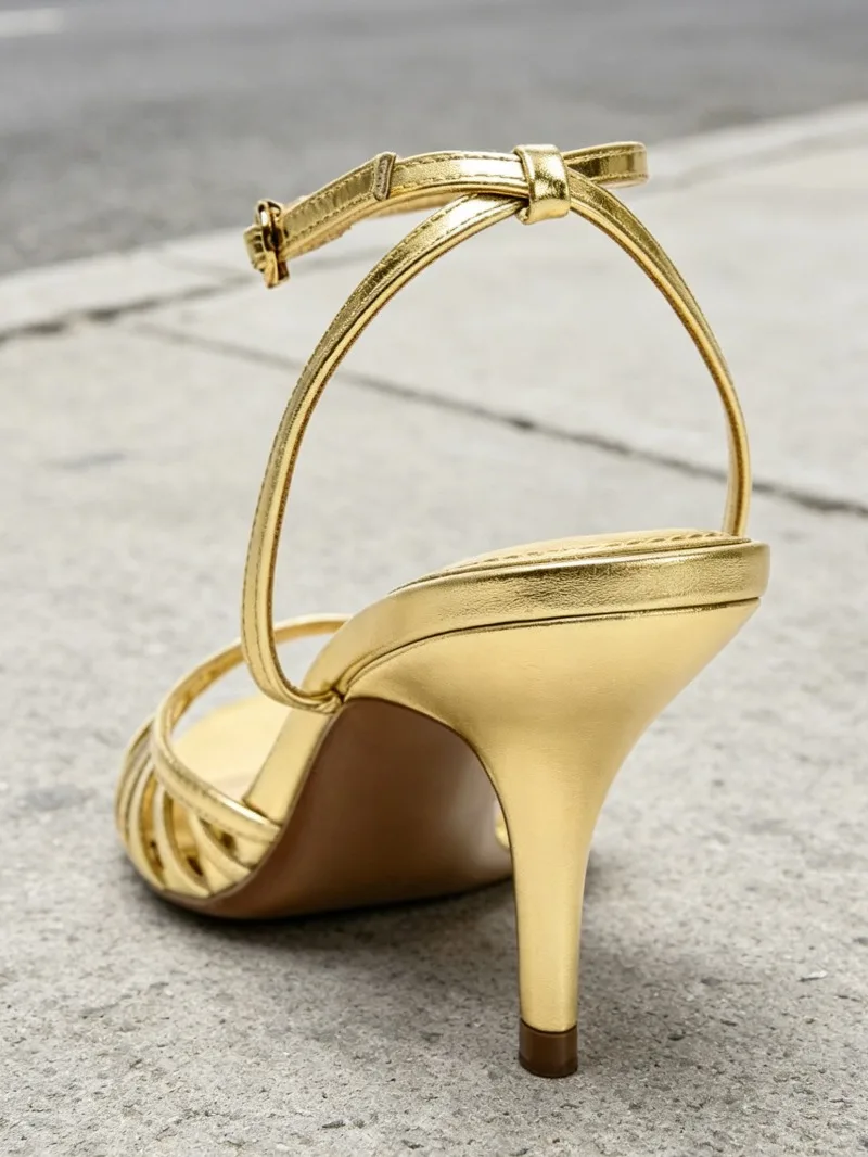 Sexy Hollow Narrow Band High Stiletto Heels for Woman 2026 Summer Peep Toe Ankle Strap Heeled Sandals Elegant Party Dress Shoes
Sexy Hollow Narrow Band High Stiletto Heels for Woman 2026 Summer Peep Toe Ankle Strap Heeled Sandals Elegant Party Dress Shoes
