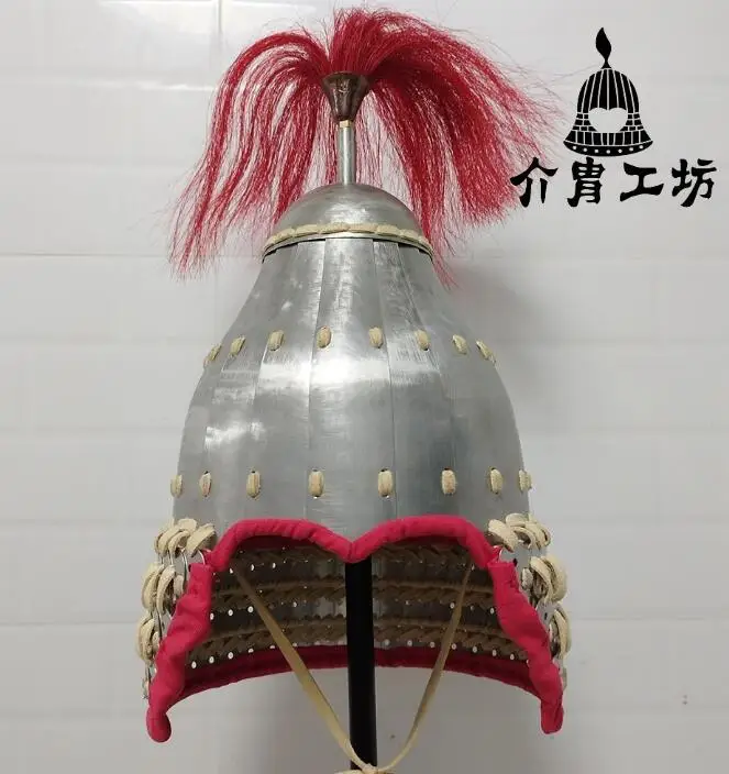 Ancient Chinese Warrior Helmet 1MM Stainless Steel Weave Korean Iron Hat
Ancient Chinese Warrior Helmet 1MM Stainless Steel Weave Korean Iron Hat