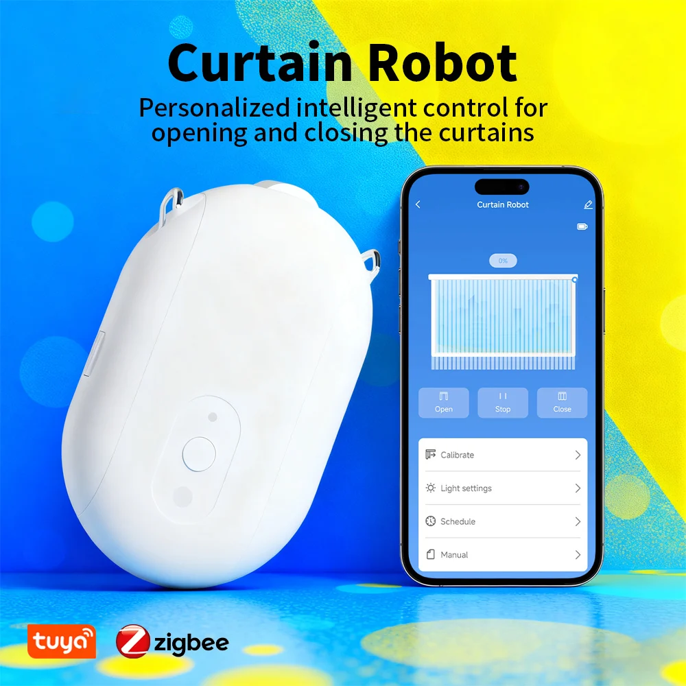 Tuya Zigbee Curtain Robot Smart Curtain Controller Light Sensor use Smart Life Remotely Controlled for Siri Google Alexa voice
Tuya Zigbee Curtain Robot Smart Curtain Controller Light Sensor use Smart Life Remotely Controlled for Siri Google Alexa voice