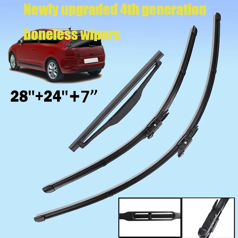 Misima Windshield Windscreen Wiper Blades For Citroen C4 Coupe 3 Door Front Rear Window Wiper 2004 2005 2006 2007 2008 2009 2010
Misima Windshield Windscreen Wiper Blades For Citroen C4 Coupe 3 Door Front Rear Window Wiper 2004 2005 2006 2007 2008 2009 2010