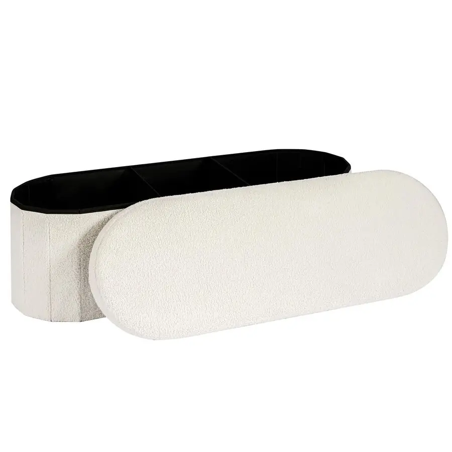 Inches Collapsible Ottoman with Storage, Bench with Storage Ottoman for Living Room, Bedroom amp EntrywayCream White
Inches Collapsible Ottoman with Storage, Bench with Storage Ottoman for Living Room, Bedroom amp EntrywayCream White