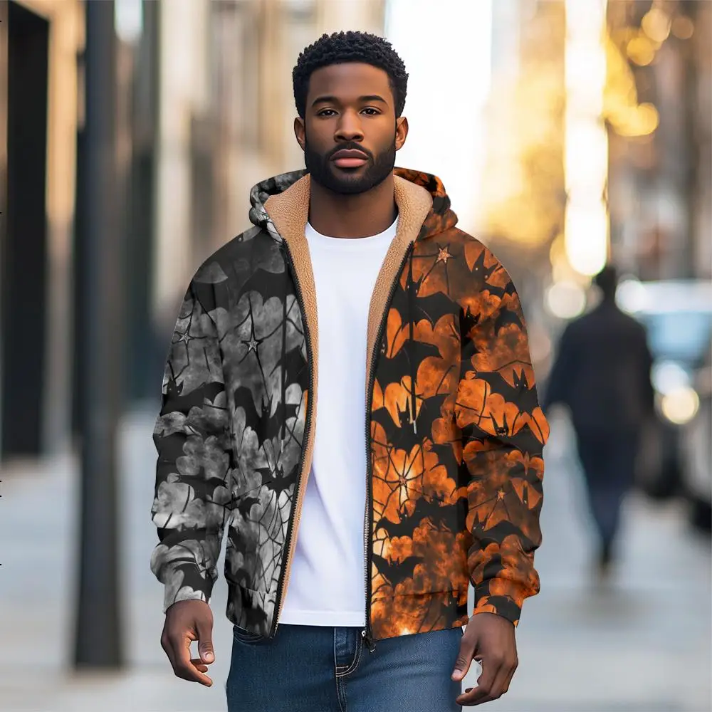 Stylish Men's Thin Hooded Jacket with Warm Lining and Large Pockets in size S-4XL
Stylish Men's Thin Hooded Jacket with Warm Lining and Large Pockets in size S-4XL