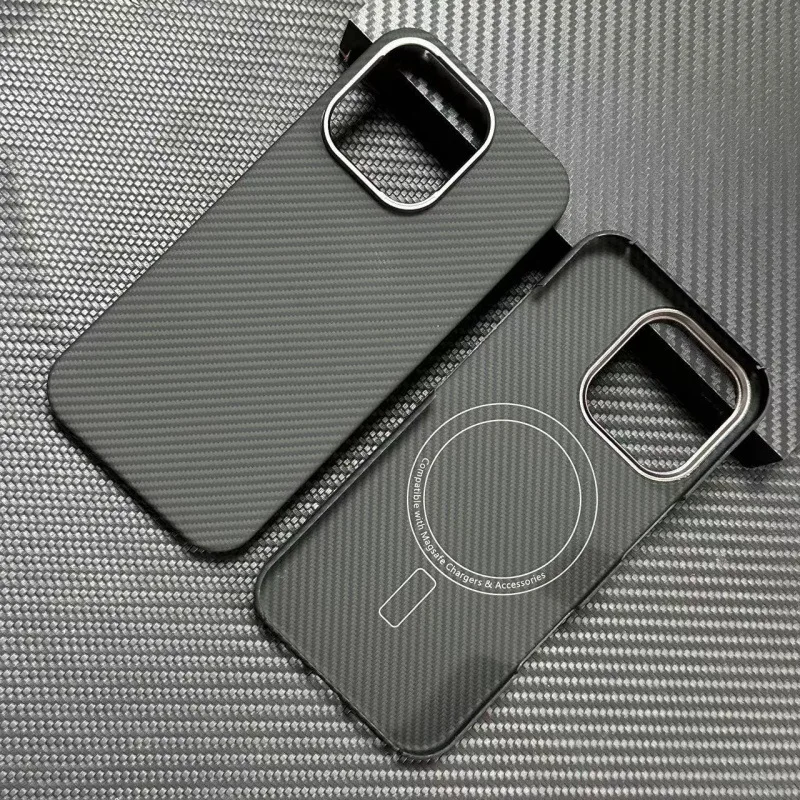 Carbon Fiber Phone Case for iPhone 16 Pro Max Lens Protection Aramid Fiber Cover for iPhone 16 Pro Magnetic Case
Carbon Fiber Phone Case for iPhone 16 Pro Max Lens Protection Aramid Fiber Cover for iPhone 16 Pro Magnetic Case