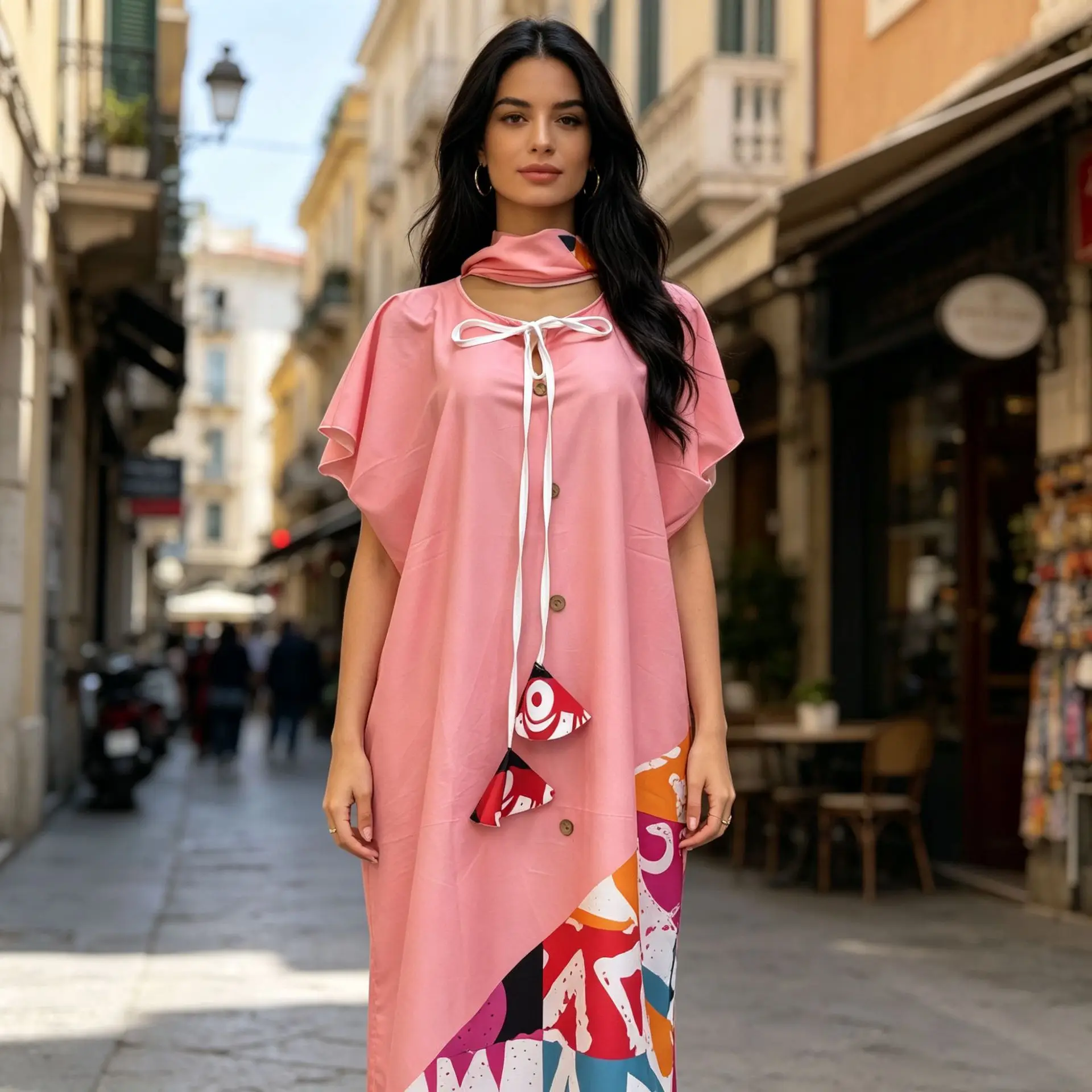 Plus Size Dashiki African Dresses for Women Summer African Short Sleeve Polyester Maxi Dress Kaftan Muslim Abaya Ankara Dress
Plus Size Dashiki African Dresses for Women Summer African Short Sleeve Polyester Maxi Dress Kaftan Muslim Abaya Ankara Dress