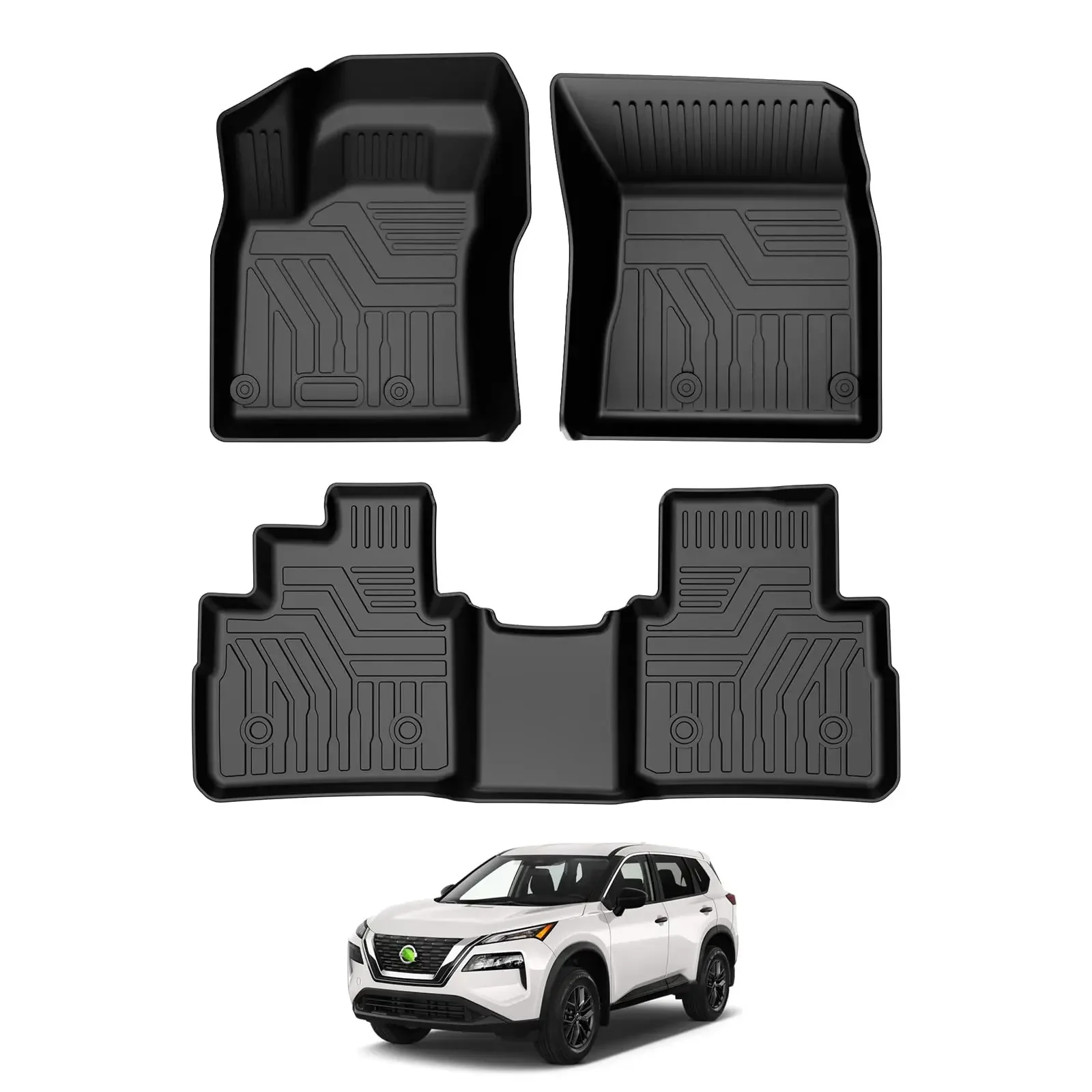 Custom Fit TPE Floor Mats For Nissan Rogue 2021-2026 All Weather Non-Slip Waterproof Car Liners Black
Custom Fit TPE Floor Mats For Nissan Rogue 2021-2026 All Weather Non-Slip Waterproof Car Liners Black