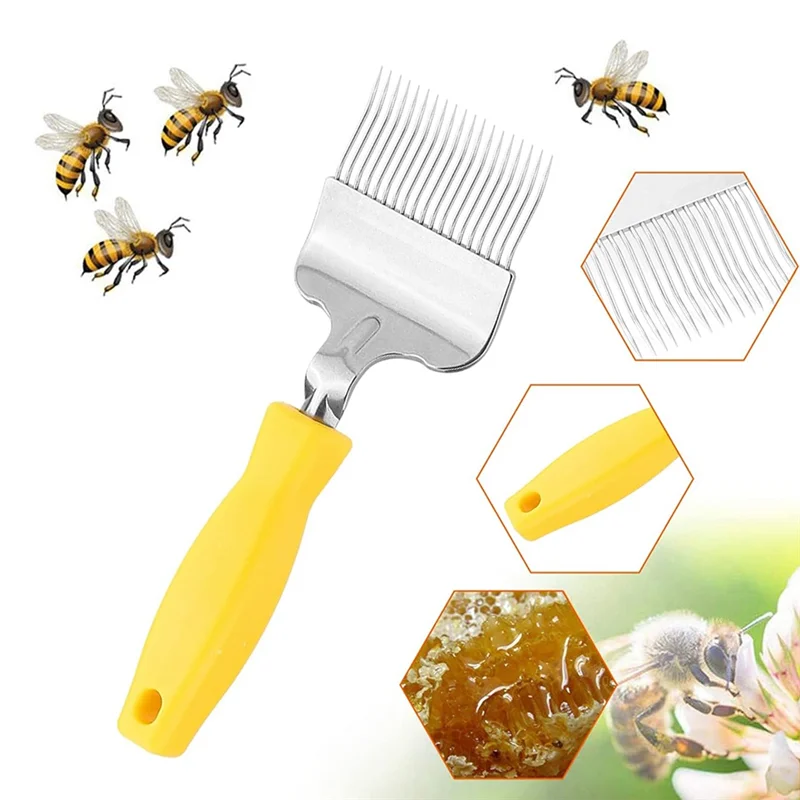 Y42A-Honey Uncapping Fork Bee Keeping Uncapping Fork Honey Comb Beekeeping Uncapping Fork Hive Honey Extractor
Y42A-Honey Uncapping Fork Bee Keeping Uncapping Fork Honey Comb Beekeeping Uncapping Fork Hive Honey Extractor