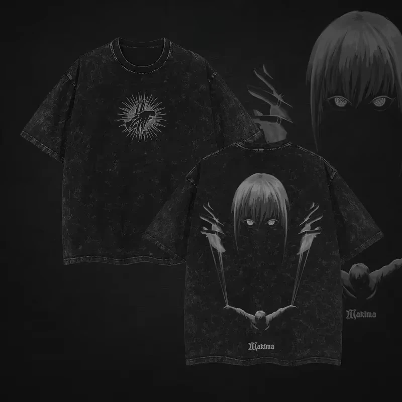 Chainsaw Man Makima Anime Graphic Tshirt Men Women Clothing Short Sleeve Cotton T-shirts Washed Tee Harajuku Male Casual T Shirt
Chainsaw Man Makima Anime Graphic Tshirt Men Women Clothing Short Sleeve Cotton T-shirts Washed Tee Harajuku Male Casual T Shirt