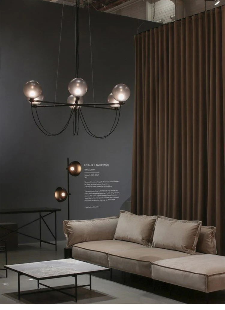 Nordic Personality Living Room Dining Room Glass Chandelier Villa Duplex Living Room Decoration Lamps
Nordic Personality Living Room Dining Room Glass Chandelier Villa Duplex Living Room Decoration Lamps
