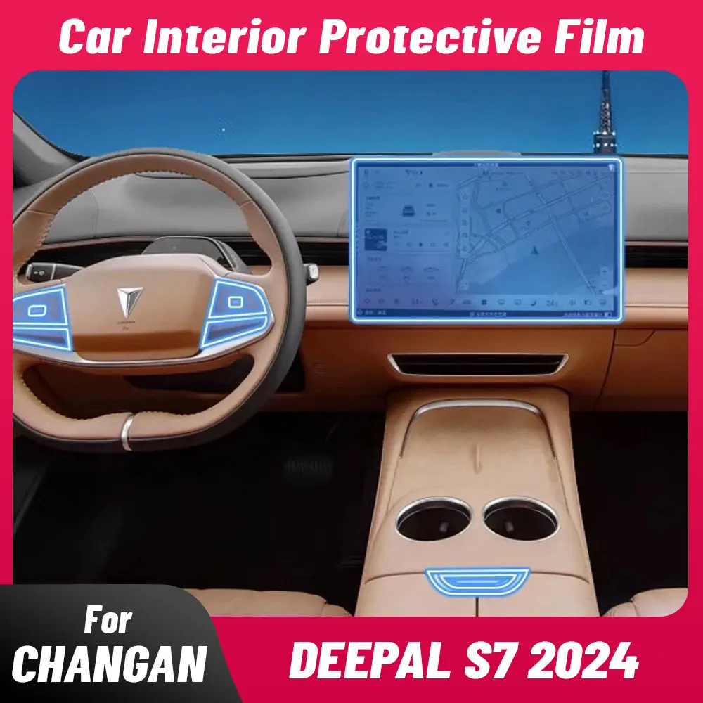Anti-scratch Car Interior Center Console Media Dashboard Navigation TPU Protector Film For CHANGAN DEEPAL S7 2024 Accessories
Anti-scratch Car Interior Center Console Media Dashboard Navigation TPU Protector Film For CHANGAN DEEPAL S7 2024 Accessories
