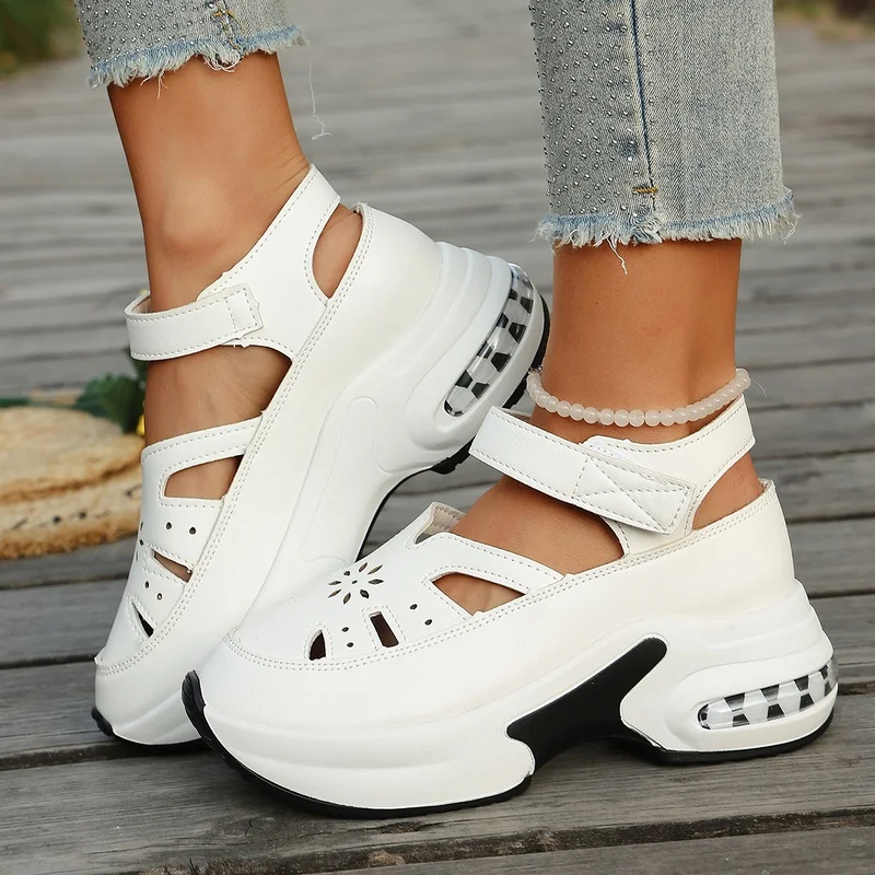 Women's Shoes Closed Toe Platform Beach Sandals Comfortable Non-Slip Strap Breathable Casual Summer Shoes
Women's Shoes Closed Toe Platform Beach Sandals Comfortable Non-Slip Strap Breathable Casual Summer Shoes