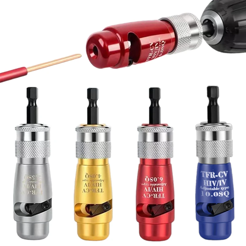 1PC 2.5-10Square Electric Wire Stripper Fast Stripping Wire Tool For Cable Peeling Power Drill Driver Wire Stripping Tools
1PC 2.5-10Square Electric Wire Stripper Fast Stripping Wire Tool For Cable Peeling Power Drill Driver Wire Stripping Tools