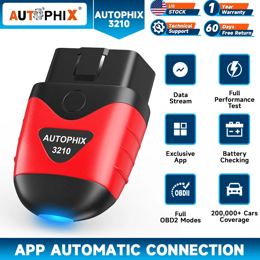 AUTOPHIX 3210 Автомобильный Bluetooth OBD2 сканер OBD2 диагностические инструменты автоматические считыватели кодов тест на производительность профессиональная проверка аккумулятора
AUTOPHIX 3210 Автомобильный Bluetooth OBD2 сканер OBD2 диагностические инструменты автоматические считыватели кодов тест на производительность профессиональная проверка аккумулятора