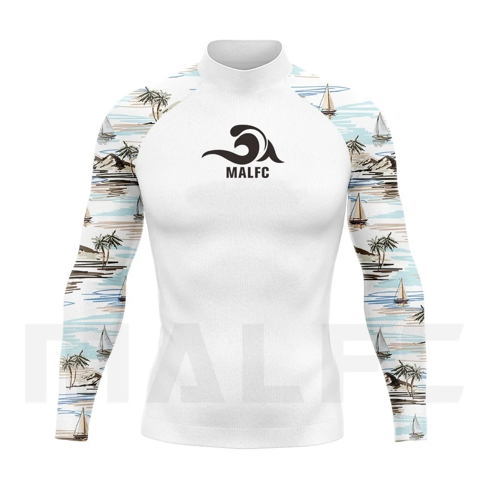 MALFC Rash guard for men Surfing Clothes Swimsuit Rashguard Surf Wear UPF 50 Water Sport Long Sleeve T-shirt Swimwear snorkeling
MALFC Rash guard for men Surfing Clothes Swimsuit Rashguard Surf Wear UPF 50 Water Sport Long Sleeve T-shirt Swimwear snorkeling