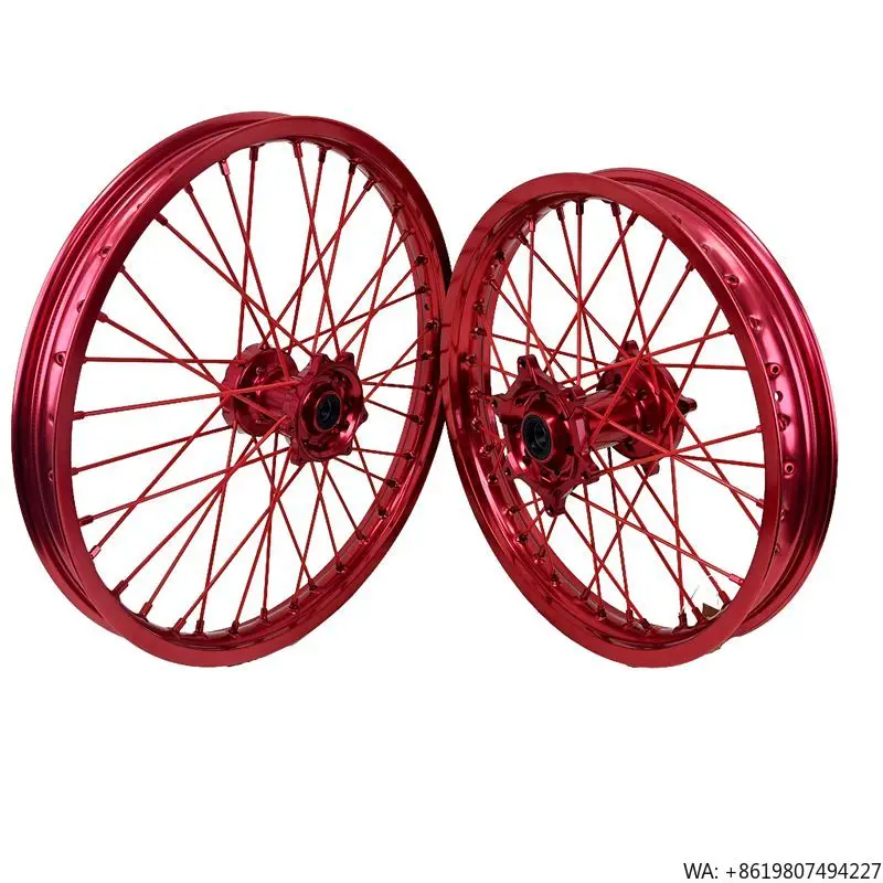 Stock Available 21*1.6/19*2.15 Motocross Enduro CRF 250 Wheels for CRF 250f
Stock Available 21*1.6/19*2.15 Motocross Enduro CRF 250 Wheels for CRF 250f