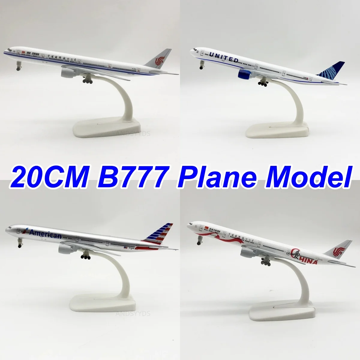 Toys Diecast Alloy 20cm Airplane B777 Series Airways Plane Model With Base Adult/Children Enthusiast Gift Ornament
Toys Diecast Alloy 20cm Airplane B777 Series Airways Plane Model With Base Adult/Children Enthusiast Gift Ornament