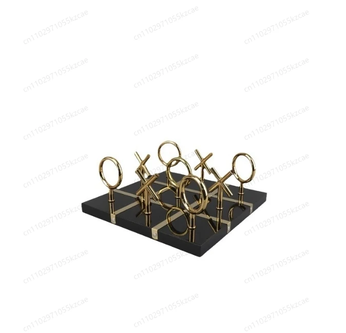 Modern Luxury Chess XO Chessboard Ornaments Stainless Steel Furnishings Crafts for Living Room Decoration Diaphanous Gift
Modern Luxury Chess XO Chessboard Ornaments Stainless Steel Furnishings Crafts for Living Room Decoration Diaphanous Gift