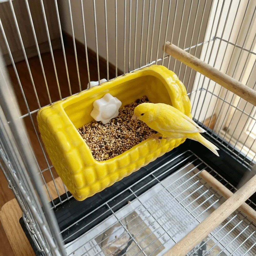 Spill-Proof Ceramic Hamster Food Bowl Corn Shape Smooth Rabbit Water Bowl Bite Resistant Hamster Feeding Dish Cage Accessory
Spill-Proof Ceramic Hamster Food Bowl Corn Shape Smooth Rabbit Water Bowl Bite Resistant Hamster Feeding Dish Cage Accessory