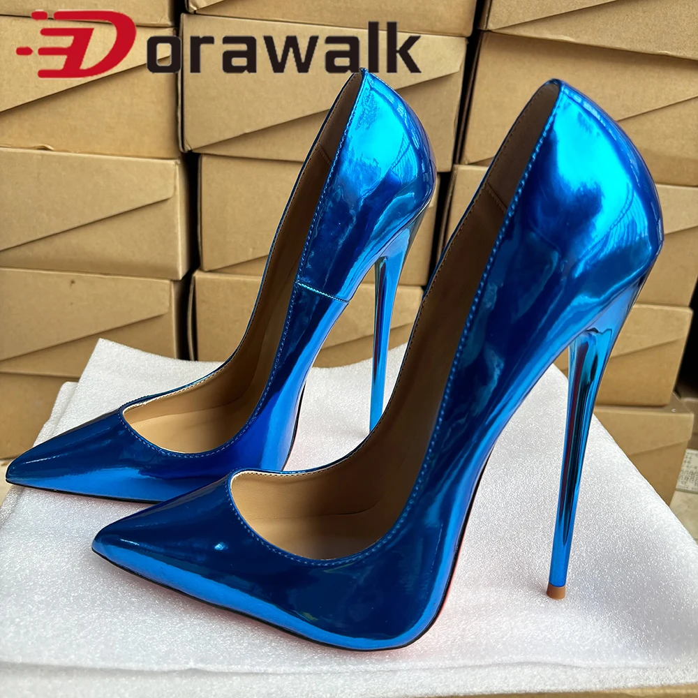 Chic Designer 16cm Ultra High Heels Blue SEXY Woman Slip on Pumps Cosplay Pointed toe SHOW Stage Model SM Shoes 2026 Newly
Chic Designer 16cm Ultra High Heels Blue SEXY Woman Slip on Pumps Cosplay Pointed toe SHOW Stage Model SM Shoes 2026 Newly