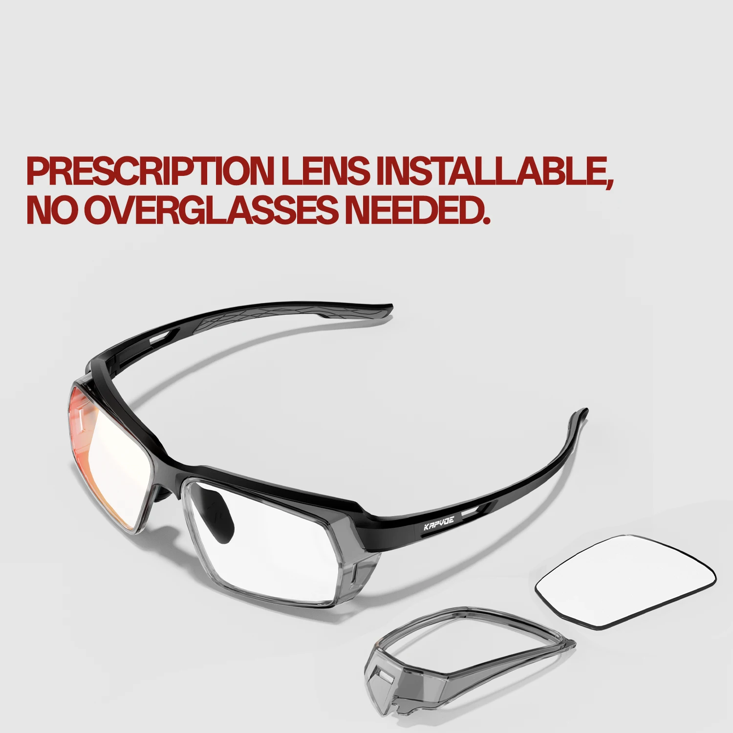 KAPVOE Outdoor Hiking Off-road Eyewear Photochromic Cycling Sunglasses Men Women Glasses UV400 Bicycle Sports Running Dual Form
KAPVOE Outdoor Hiking Off-road Eyewear Photochromic Cycling Sunglasses Men Women Glasses UV400 Bicycle Sports Running Dual Form
