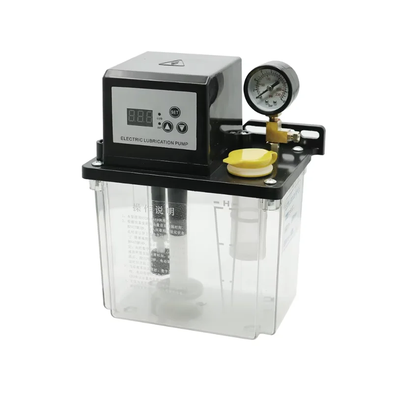Automatic Gear PumpSingle or Dual display indicates Table 0.5L 1L 2L Lubrication Electromagnetic oil Pump for Cnc
Automatic Gear PumpSingle or Dual display indicates Table 0.5L 1L 2L Lubrication Electromagnetic oil Pump for Cnc