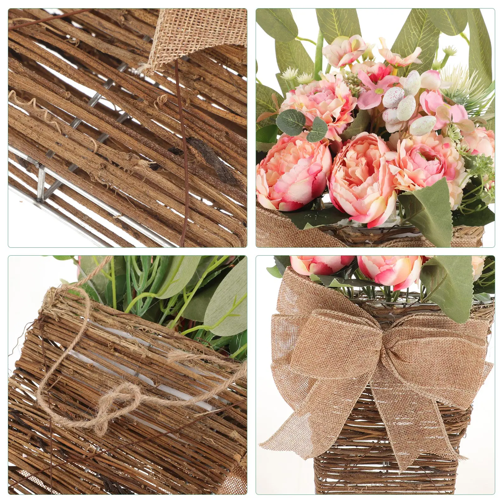 1Pcs Beautiful Peony Flower Basket Artificial Decoration for Home Wall Hanging Decor
1Pcs Beautiful Peony Flower Basket Artificial Decoration for Home Wall Hanging Decor