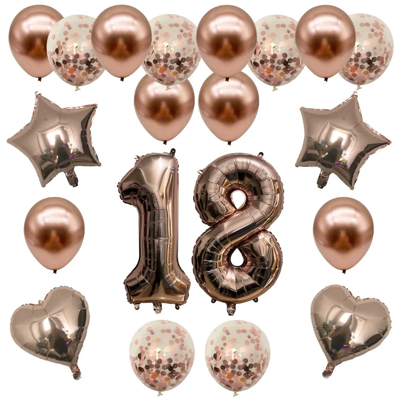 1Bag 18 Year Old Number Foil Balloons Adult Happy Birthday Party Decoration Women Men 18th Birthday Balloon Anniversary Supplies
1Bag 18 Year Old Number Foil Balloons Adult Happy Birthday Party Decoration Women Men 18th Birthday Balloon Anniversary Supplies