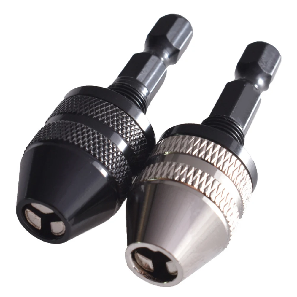 2pcs 0.3-3.6mm Mini Keyless Drill Chuck Self-Tighten Electric Drill Bits Collet 1/4" Hex Shank Quick Change Converter
2pcs 0.3-3.6mm Mini Keyless Drill Chuck Self-Tighten Electric Drill Bits Collet 1/4" Hex Shank Quick Change Converter