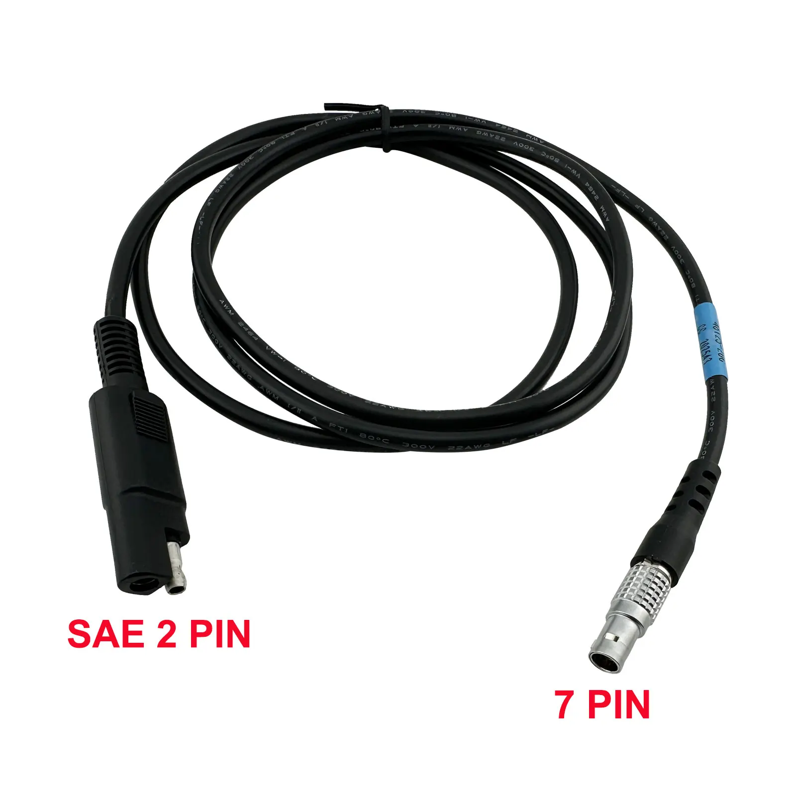 7 Pin to SAE 2-pin External Battery Power Cable for Trimble R7 R8 R10 4600 4800 5700 5800 GPS GNSS Receiver 12V
7 Pin to SAE 2-pin External Battery Power Cable for Trimble R7 R8 R10 4600 4800 5700 5800 GPS GNSS Receiver 12V
