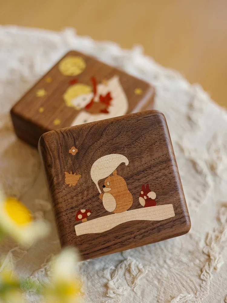 Portable Black Walnut Wooden Jewelry Box for Little Princess And Prince Gift for Birthday Jewelry Storage Organizer Case
Portable Black Walnut Wooden Jewelry Box for Little Princess And Prince Gift for Birthday Jewelry Storage Organizer Case