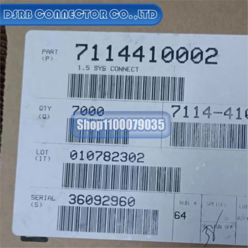 200 шт./лот 7114-4100-02 7-1452671-1 770903-1 8100-1472 8100-1573 8100-1710 8100-4443 разъем новый оригинальный
200 шт./лот 7114-4100-02 7-1452671-1 770903-1 8100-1472 8100-1573 8100-1710 8100-4443 разъем новый оригинальный