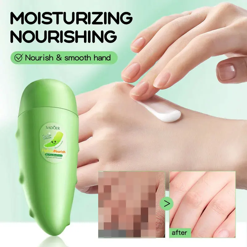 Fruit Plant Aloe Vera Mango Hand Cream Moisturizing Softening Cervical Anti-Drying Repair Hand Skin Korean Skin Care Products
Fruit Plant Aloe Vera Mango Hand Cream Moisturizing Softening Cervical Anti-Drying Repair Hand Skin Korean Skin Care Products