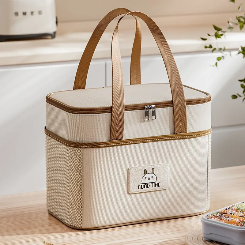 Thickened Insulated Lunch Bag Portable Bento Box Carrier for Office School Picnic Meal Prep
Thickened Insulated Lunch Bag Portable Bento Box Carrier for Office School Picnic Meal Prep