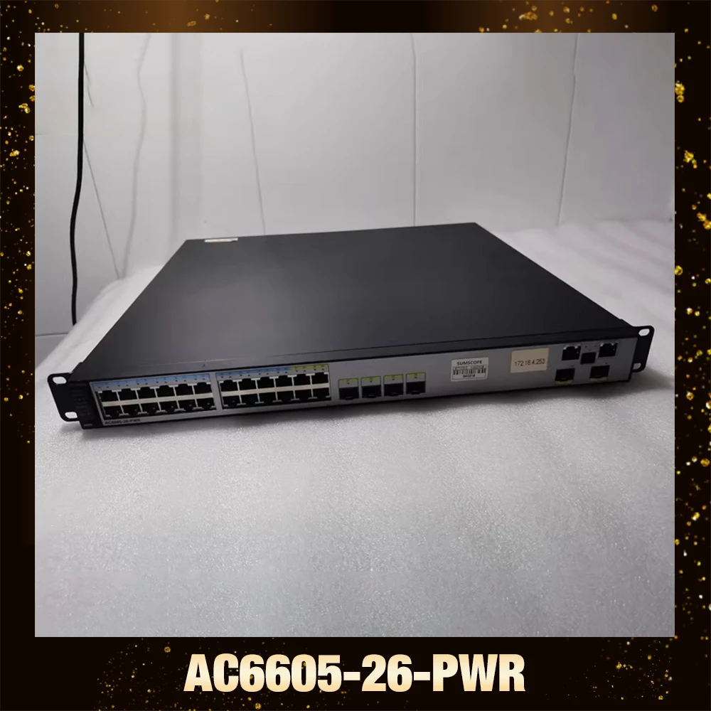 For HUAWEI AC6605-26-PWR 64/576/1024 AP Wireless AP Controller POE Power Supply
For HUAWEI AC6605-26-PWR 64/576/1024 AP Wireless AP Controller POE Power Supply