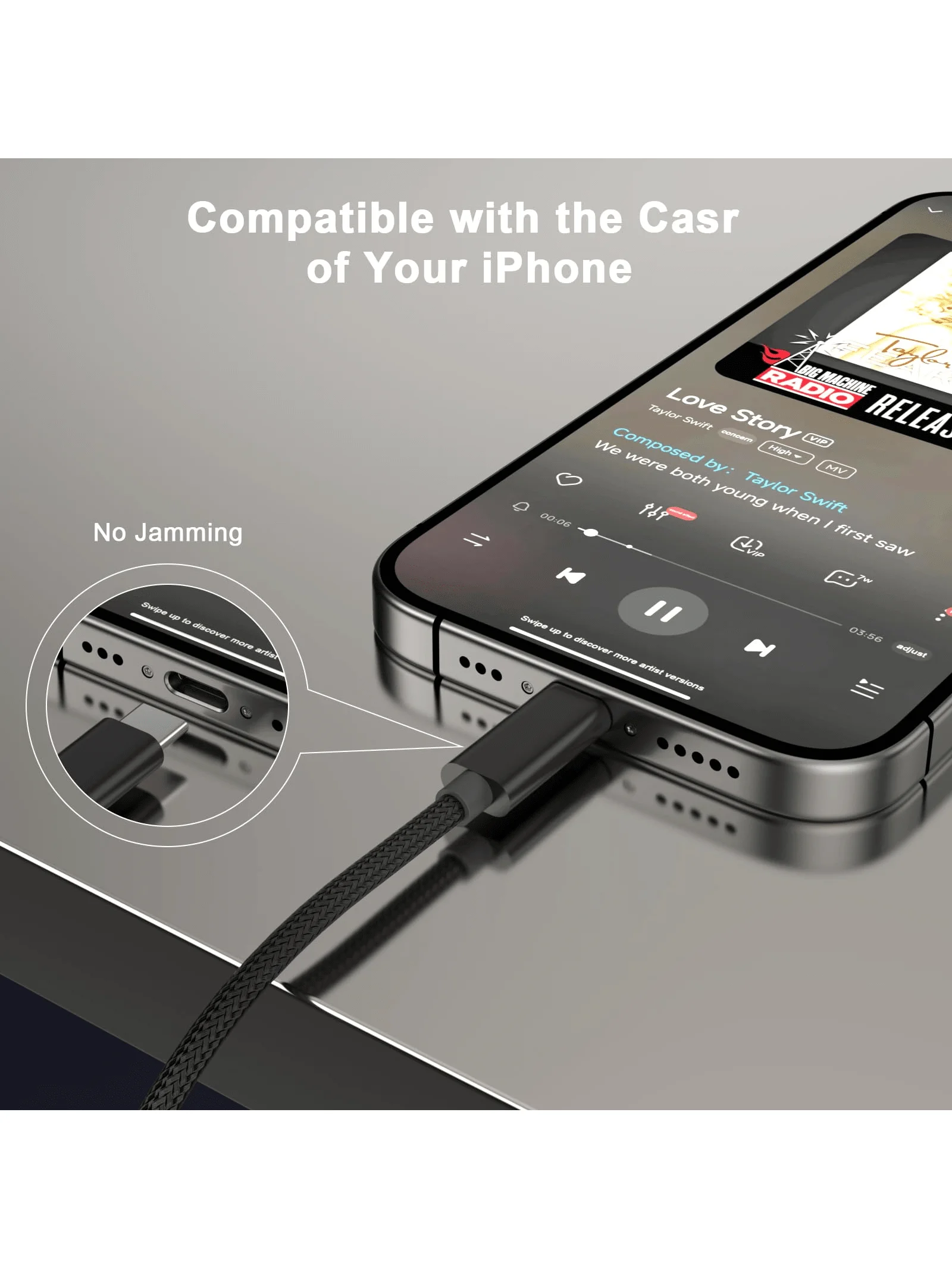 3.5mm AUX Stereo Audio Cable Adapter For Car Home Speakers Headphones Compatible With iPhone 15 Series
3.5mm AUX Stereo Audio Cable Adapter For Car Home Speakers Headphones Compatible With iPhone 15 Series