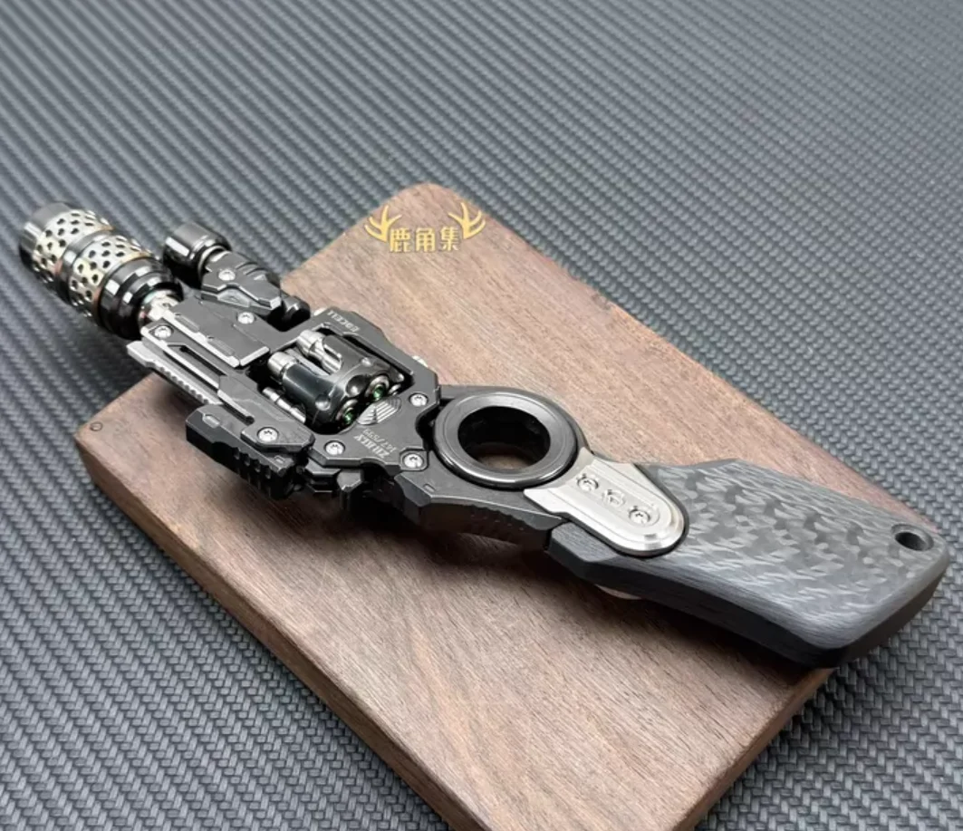 Used EDC Cell Destroyer+Carbon Fiber Grip Zirconia Black fidget decompression toy
Used EDC Cell Destroyer+Carbon Fiber Grip Zirconia Black fidget decompression toy