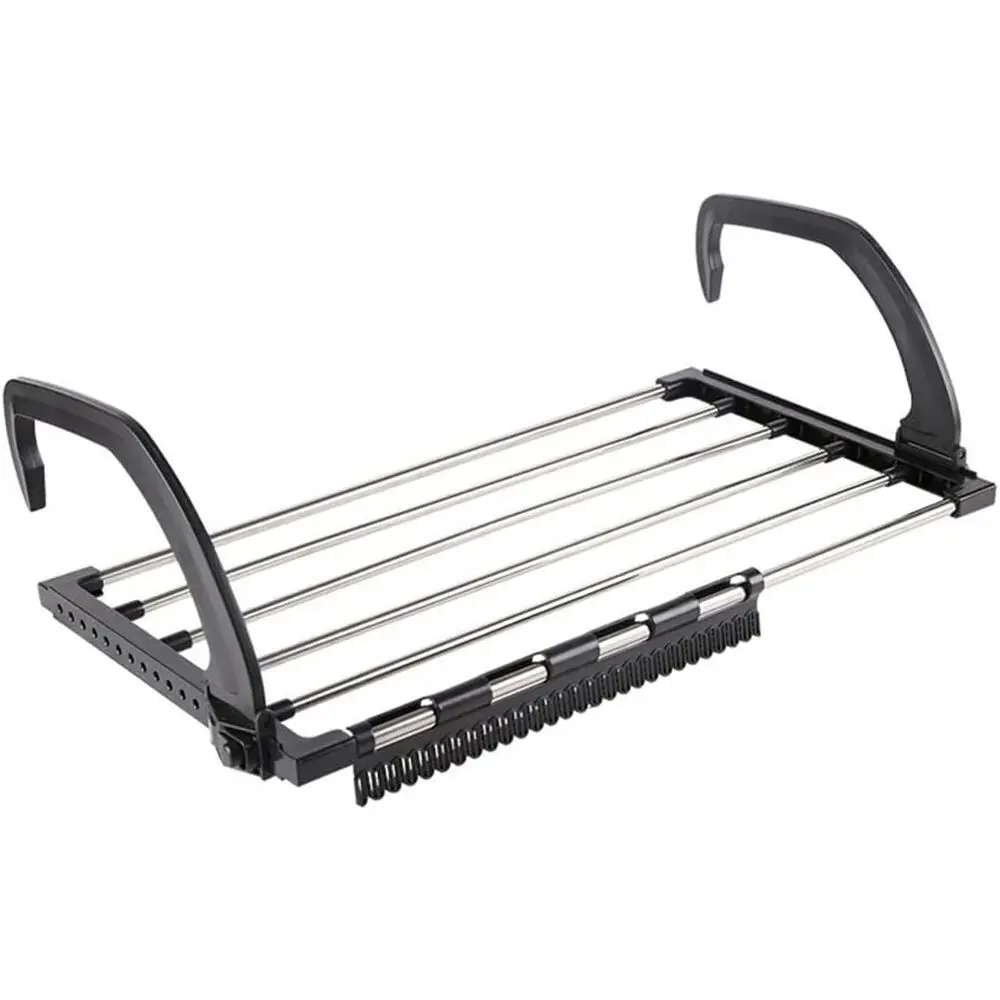 Durable Metal Shoe and Towel Drying Rack for Window or Balcony, Ideal for Clothes and Diapers
Durable Metal Shoe and Towel Drying Rack for Window or Balcony, Ideal for Clothes and Diapers