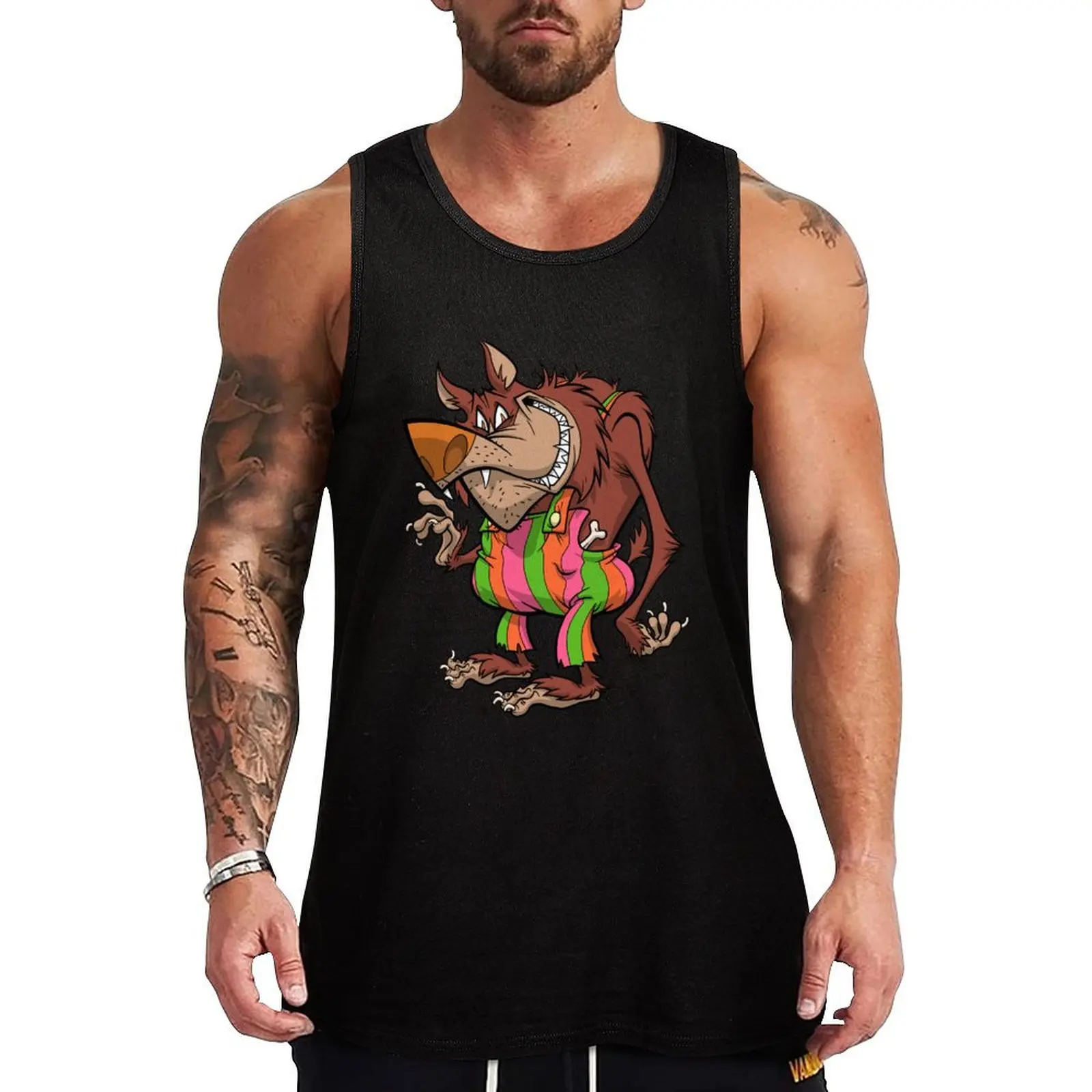 BREAKFAST WITH THE WOLFMAN Tank Top Casual Daily Wear Tank Top Relaxed Fit Soft Shirt
BREAKFAST WITH THE WOLFMAN Tank Top Casual Daily Wear Tank Top Relaxed Fit Soft Shirt