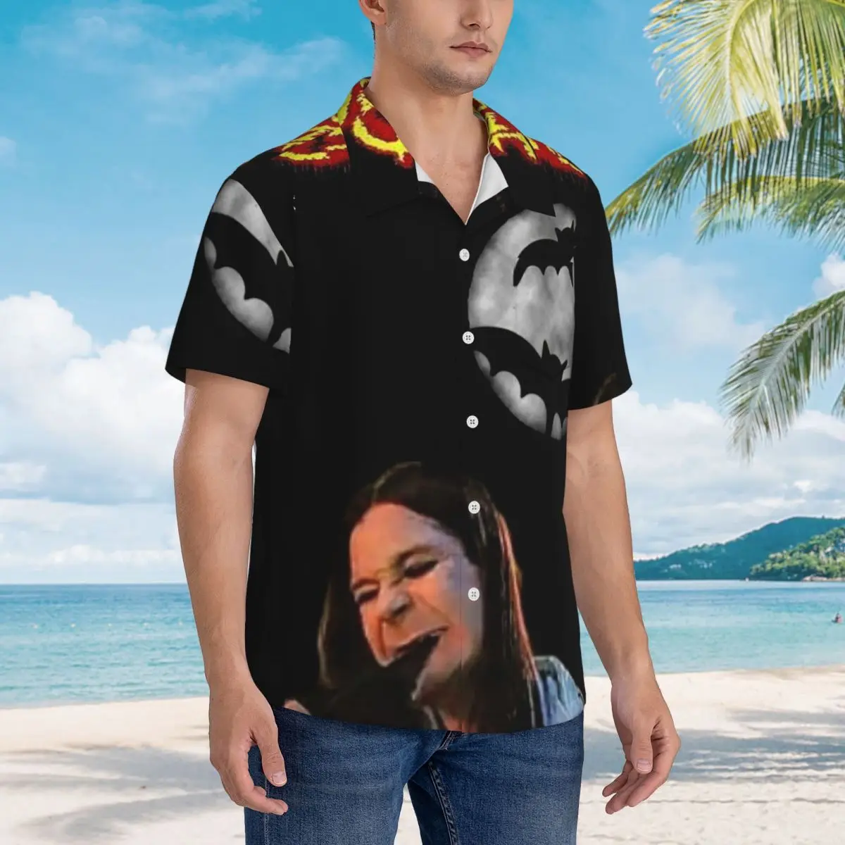 Ozzy Osbourne Merch Hawaiian Shirts Fashion Men Short Sleeve Shirt for Summer Beach Men's Lapel Tops
Ozzy Osbourne Merch Hawaiian Shirts Fashion Men Short Sleeve Shirt for Summer Beach Men's Lapel Tops