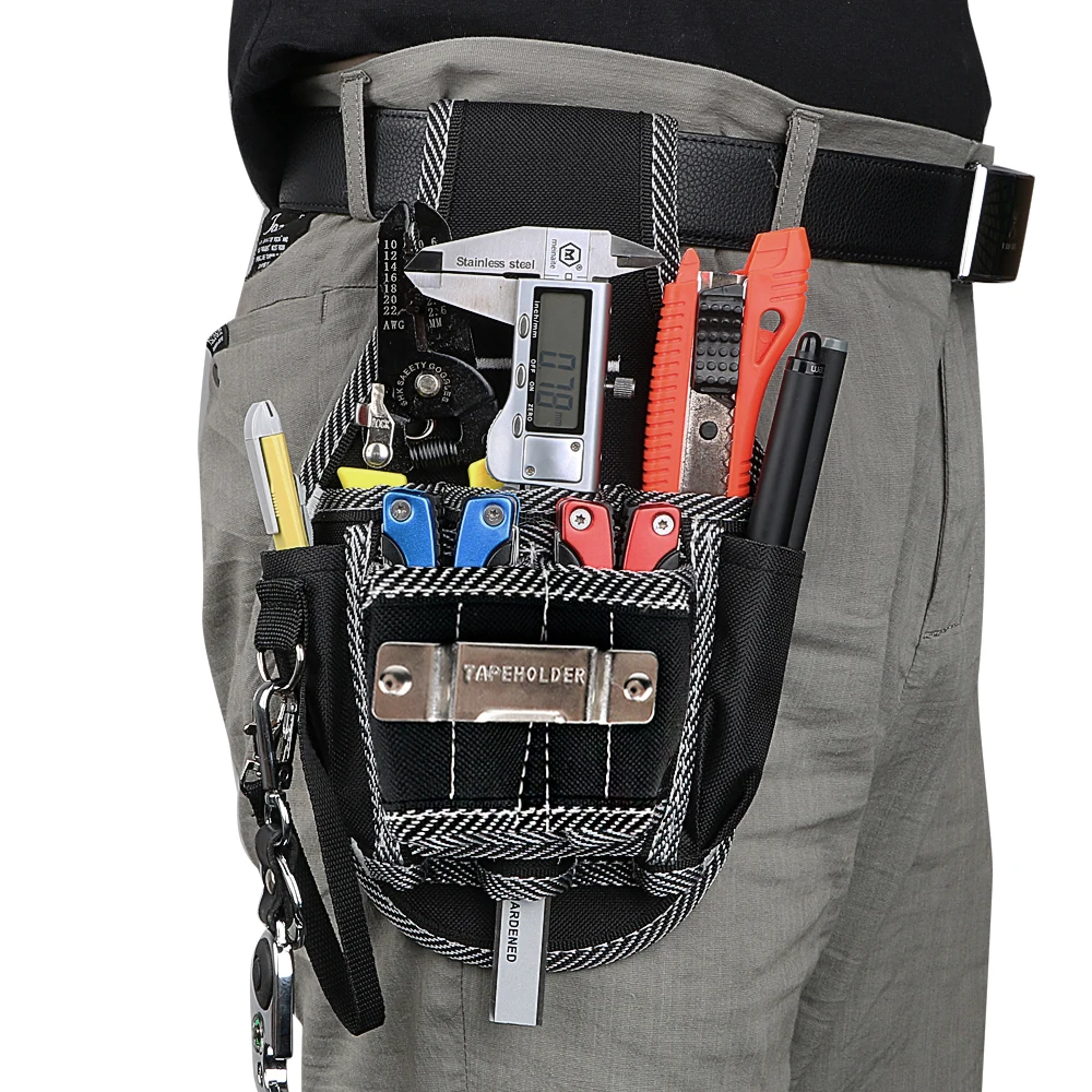 Carpenter Tool Bag Waist Pocket Tool Belt Pouch Bag Multifunction Drill Hammer Storage Drill Screwdriver Utility Kit Holder
Carpenter Tool Bag Waist Pocket Tool Belt Pouch Bag Multifunction Drill Hammer Storage Drill Screwdriver Utility Kit Holder