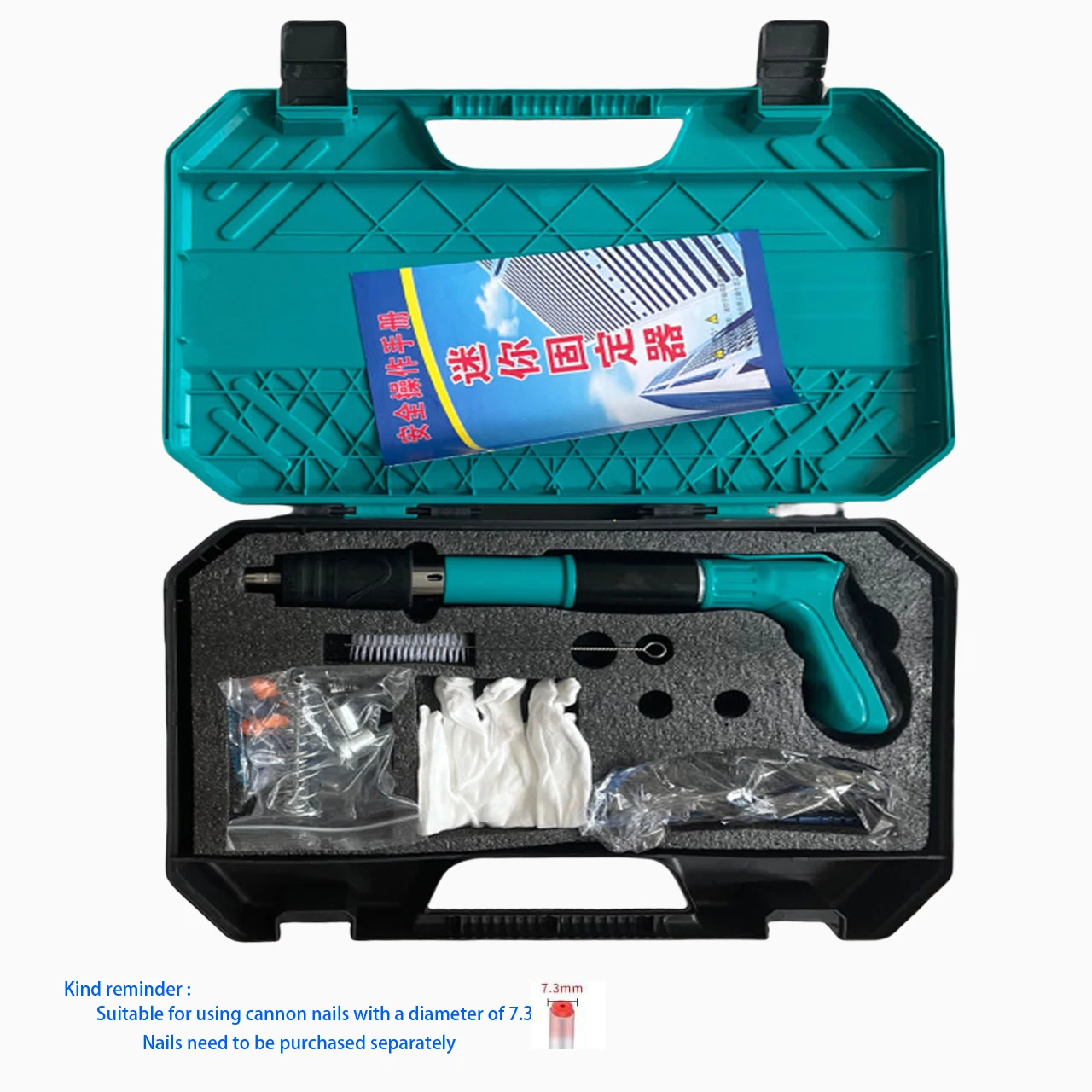 2025 Steel Cannon Nail Gun Manual Air Nailer Wall Fastening Anchor Wire Slotting Device Metalworking Rivet Nail Gun Tools
2025 Steel Cannon Nail Gun Manual Air Nailer Wall Fastening Anchor Wire Slotting Device Metalworking Rivet Nail Gun Tools