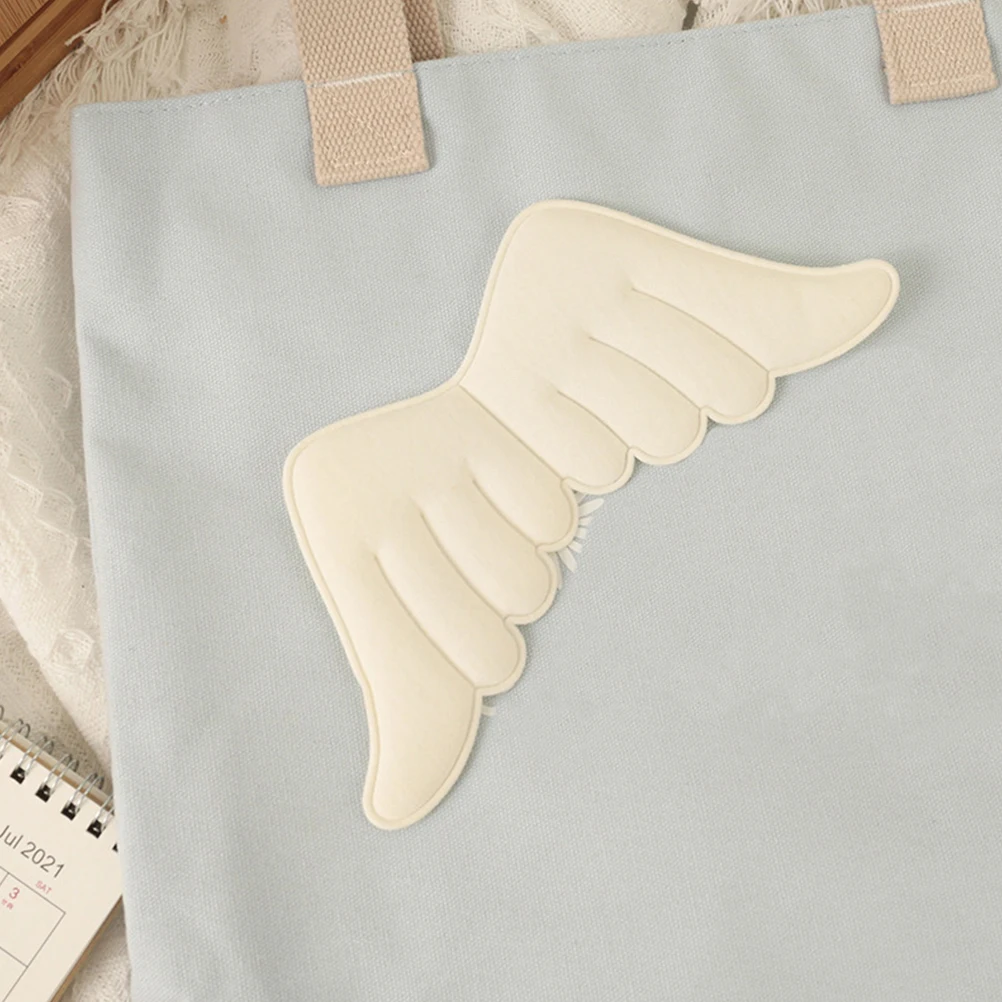 6Pcs Delicate Angel Wings Patch Embossed Fabric Applique for Clothing Decoration DIY Handcraft Sewing Accessory
6Pcs Delicate Angel Wings Patch Embossed Fabric Applique for Clothing Decoration DIY Handcraft Sewing Accessory