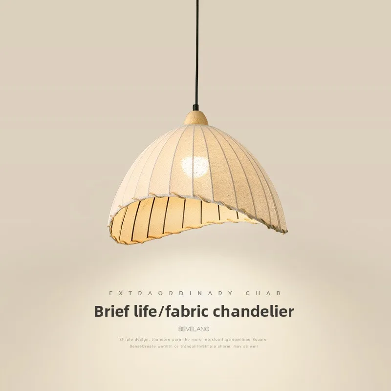 Japanese Retro Fabric Pendant Lamp, Nordic Wabi-Sabi Solid Wood Chandelier for Dining Room, Bar, Tea Room Decor
Japanese Retro Fabric Pendant Lamp, Nordic Wabi-Sabi Solid Wood Chandelier for Dining Room, Bar, Tea Room Decor