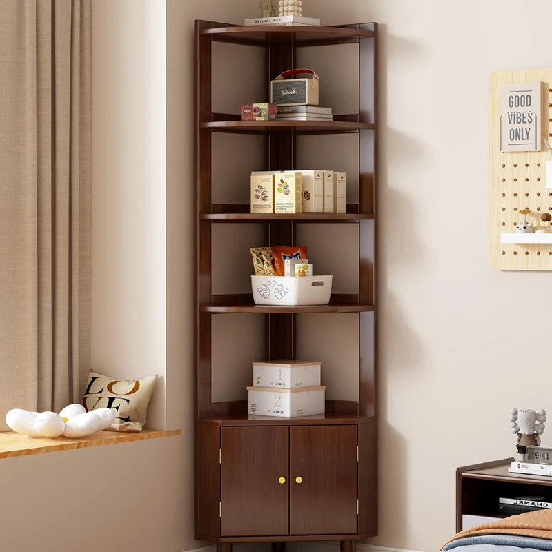 Solid wood corner cabinet triangle corner cabinet sofa corner bedroom living room sideboard small shelf
Solid wood corner cabinet triangle corner cabinet sofa corner bedroom living room sideboard small shelf