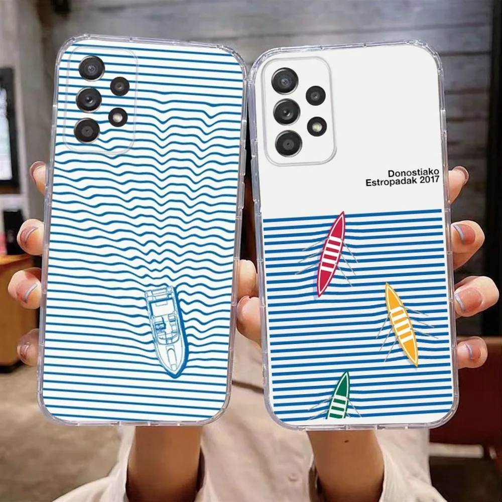 Sailing Ship Boat Phone Case For Samsung Galaxy A71,70,52,51,40,31,A50,30S,21S,Note20ultra Transparent Cover
Sailing Ship Boat Phone Case For Samsung Galaxy A71,70,52,51,40,31,A50,30S,21S,Note20ultra Transparent Cover