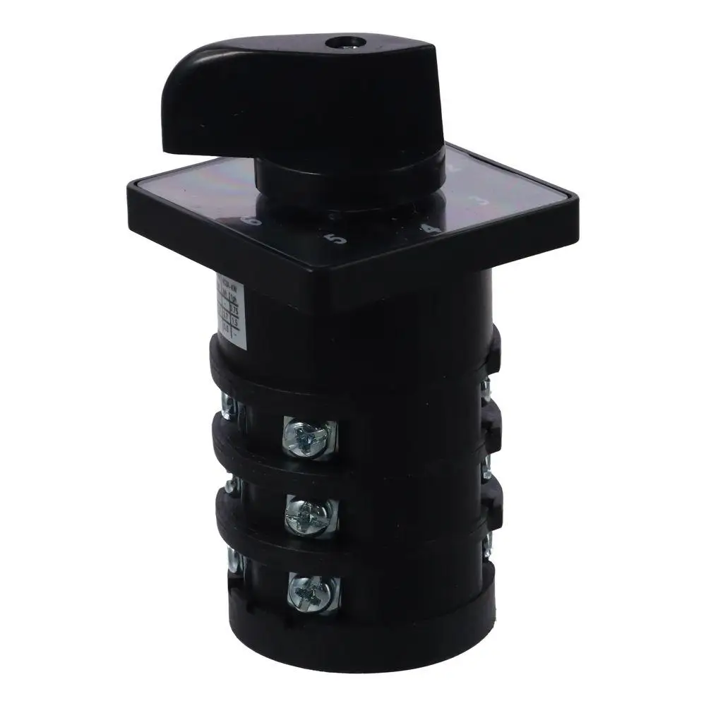 20A 500V 4W Changeover Switch HZ5B-20/30.0-6 7 Position Rotary Changeover Switch 12 Terminals Combination Changeover Switch
20A 500V 4W Changeover Switch HZ5B-20/30.0-6 7 Position Rotary Changeover Switch 12 Terminals Combination Changeover Switch