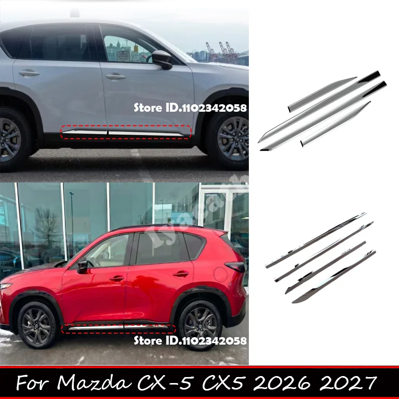 For Mazda CX-5 CX5 2026 2027 ABS chrome Car Body Chrome Trim Strip ABS Anti-Scratch Door Edge Protector Decorative Accessories
For Mazda CX-5 CX5 2026 2027 ABS chrome Car Body Chrome Trim Strip ABS Anti-Scratch Door Edge Protector Decorative Accessories