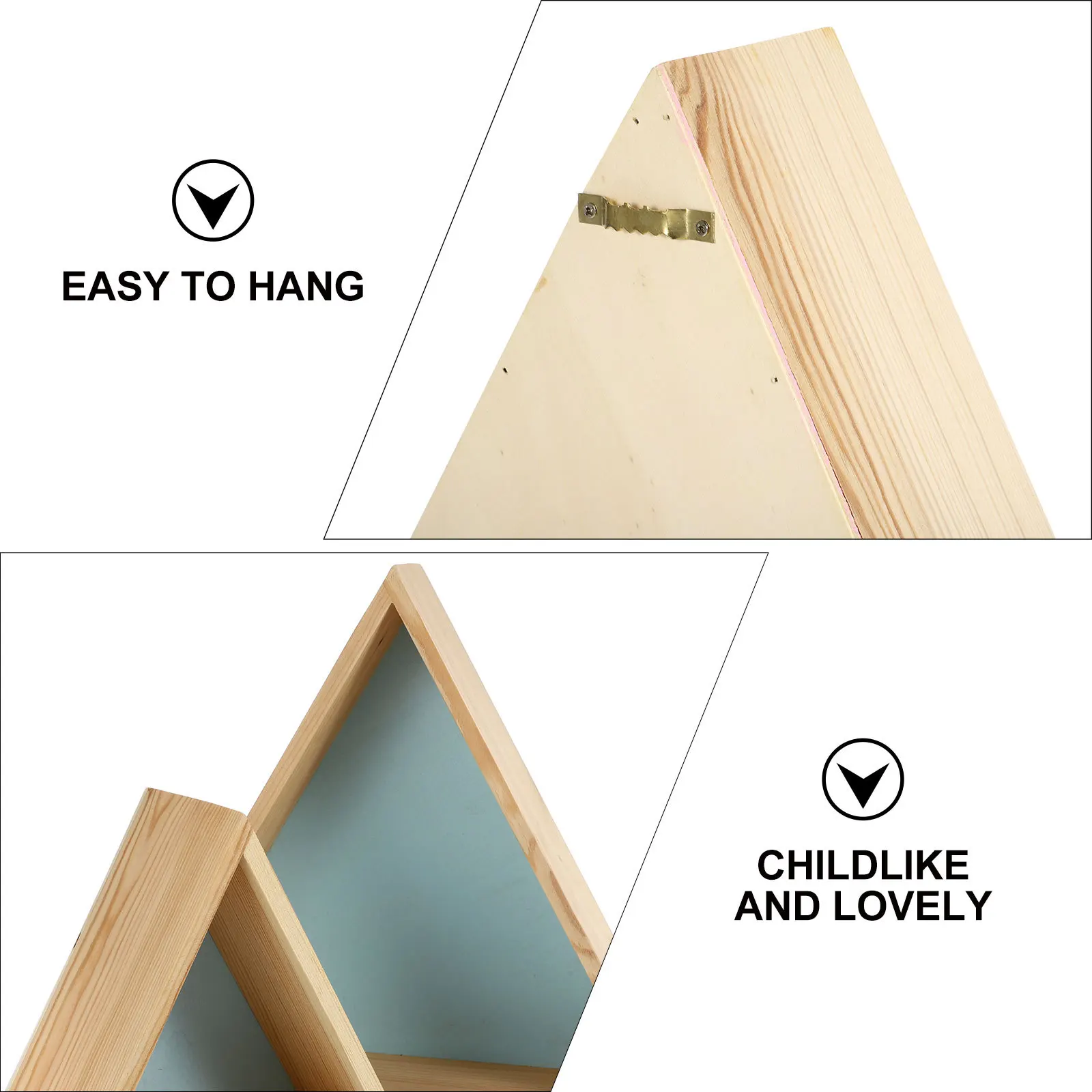 2Pcs Triangle Wall Shelf Wooden Storage Rack Stylish Home Decorative Holder Living Room Bookshelf Organizer Storage Rack
2Pcs Triangle Wall Shelf Wooden Storage Rack Stylish Home Decorative Holder Living Room Bookshelf Organizer Storage Rack