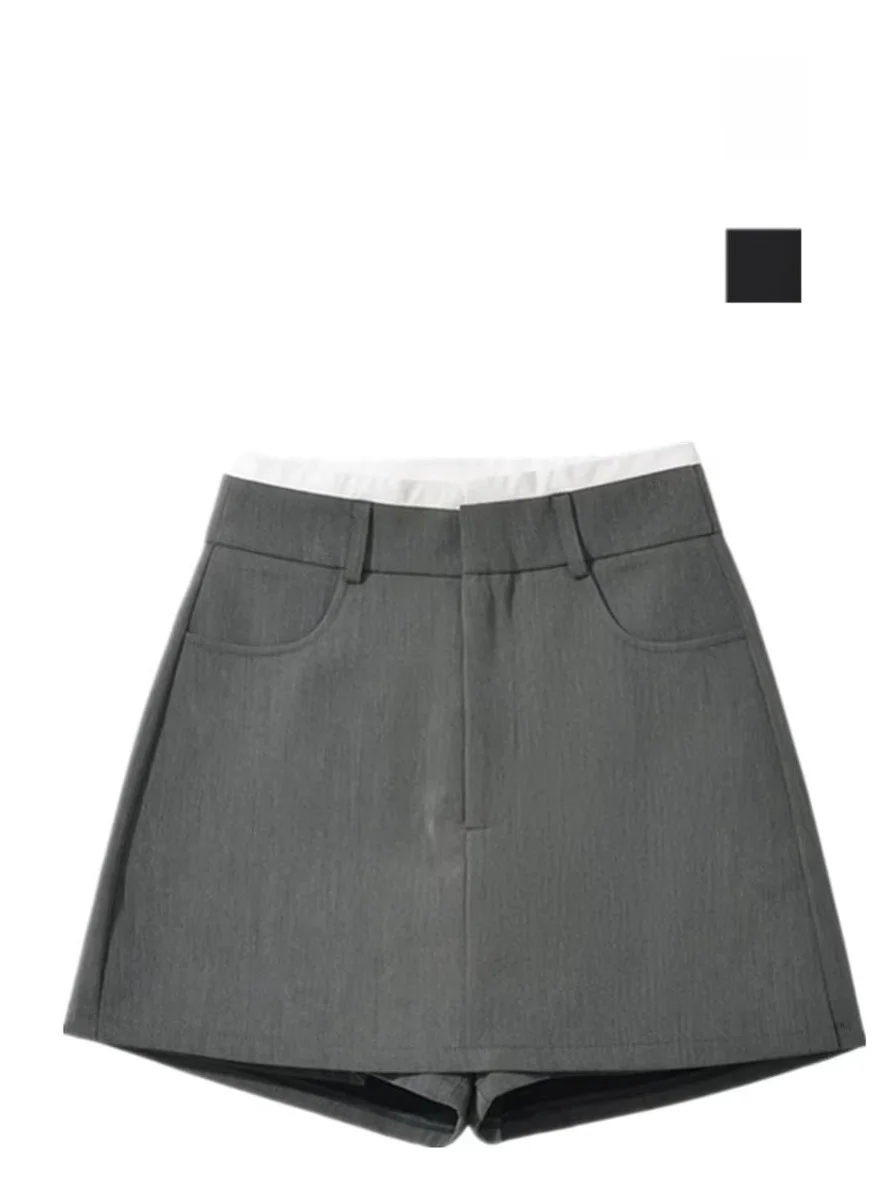 Костюмная юбка трапециевидной формы с высокой талией, женская универсальная утягивающая повседневная юбка, удлиняющая нога, уличный цвет
Костюмная юбка трапециевидной формы с высокой талией, женская универсальная утягивающая повседневная юбка, удлиняющая нога, уличный цвет